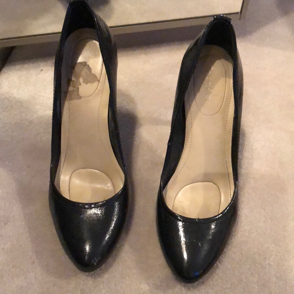Black high heels